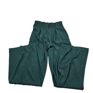 Express Green Wide Leg Pants